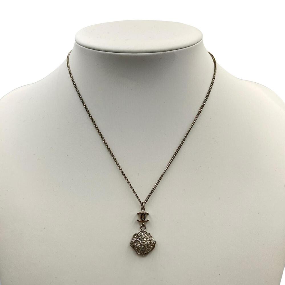 CHANEL Silver Logo Necklace - Picture 7 of 7